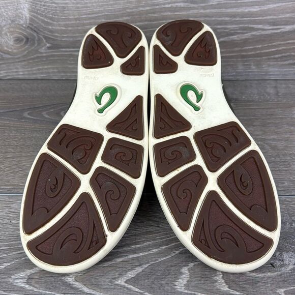 Olukai Nohea Mesh Mens Size 8/EU 41 Brown Slip On Collapsible Heel Sneakers - Picture 7 of 12